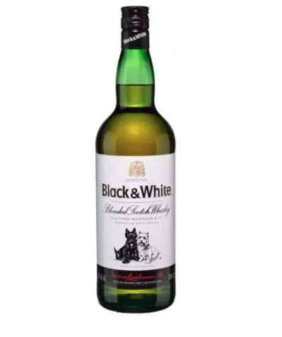 WHISKY BLACK & WHITE 750 ML