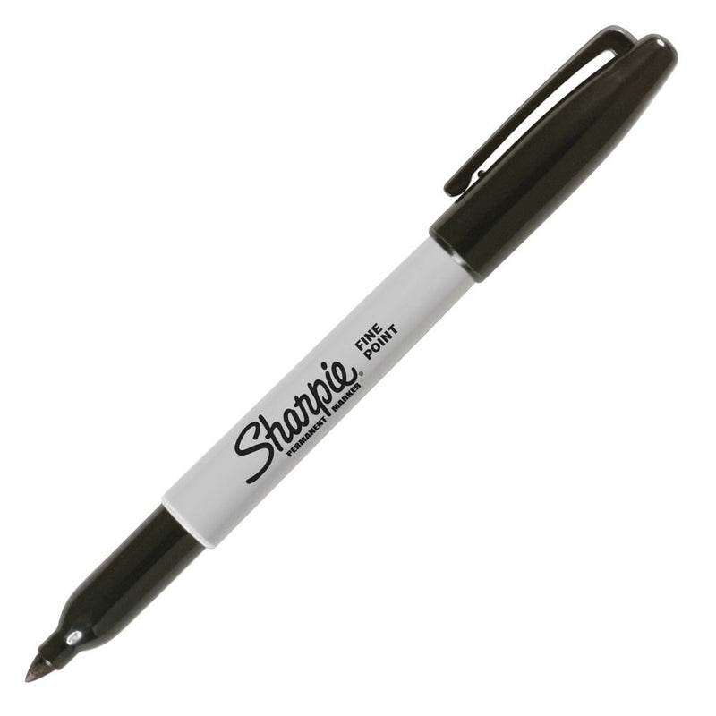 MARCADOR SHARPIE PUNTA FINA NEGRO