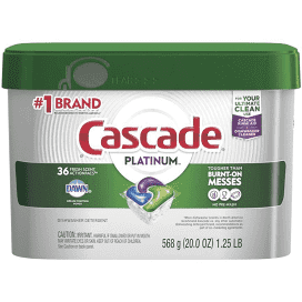 PODS PARA LAVAR PLATOS CASCADE FRESH SCENT 36 UNIDADES