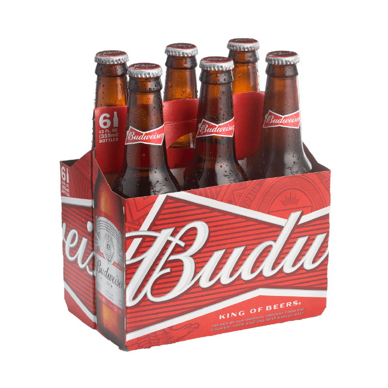 CERVEZA BUDWEISER BOTELLA SIX PACK