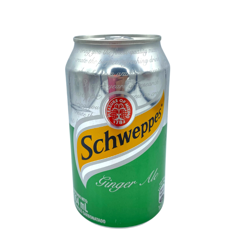 SODA SCHWEPPES GINGER ALE LATA 354 ML