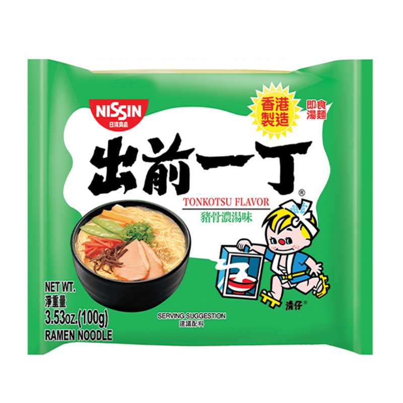 SOPA RAMEN TONKOTSU (CERDO) NISSIN 100 GR