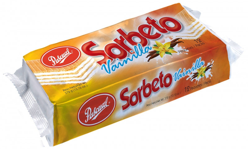 GALLETA SORBETO VAINILLA PASCUAL 372 G