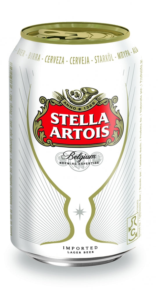 CERVEZA STELLA ARTOIS LATA 330 ML