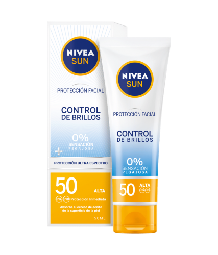 PROTECTOR SOLAR FACIAL NIVEA CONTROL BRILLO 50 ML