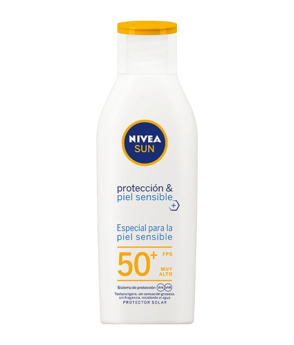 NIVEA SUN BLOQUEADOR PIEL SENS FPS50 200ML