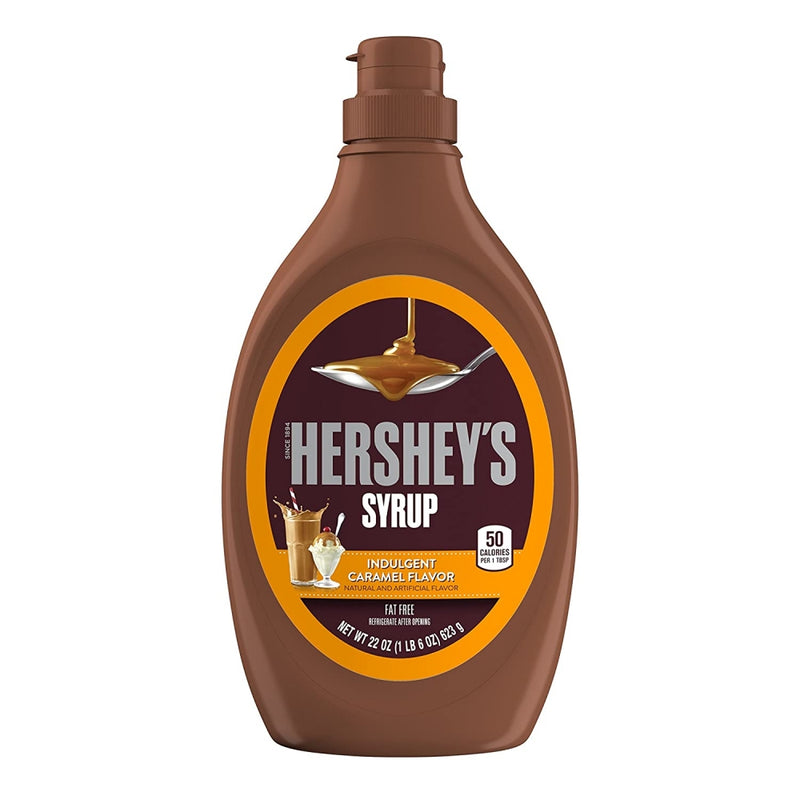 HERSHEY'S SYRUP CARAMEL BOTTLE 22 OZ