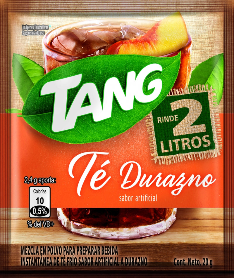 BEBIDA EN POLVO TANG TE DURAZNO 20 GR