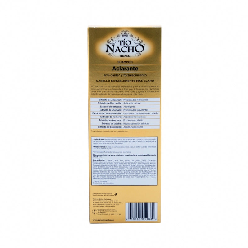 SHAMPOO TIO NACHO MANZANILLA 415 ML