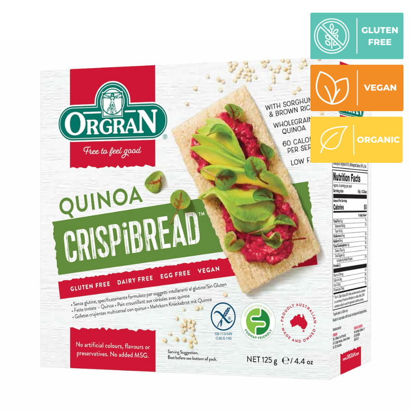 TORTITAS MULTICEREAL QUINOA ORGRAN 125 GR