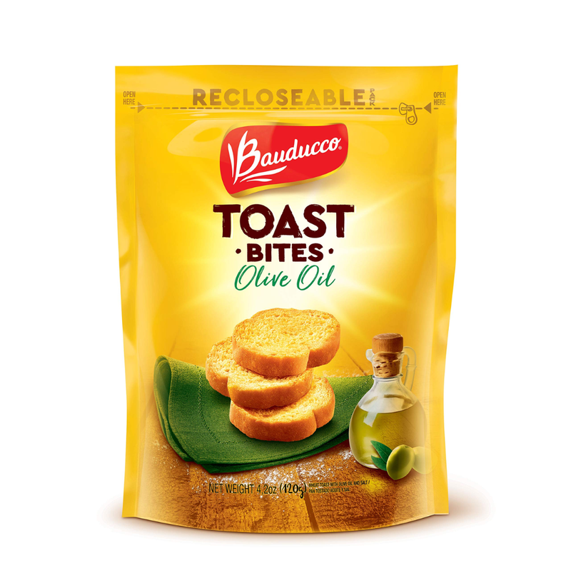 TOSTADITAS BITES ACEITE DE OLIVA BAUDUCCO 120 GR