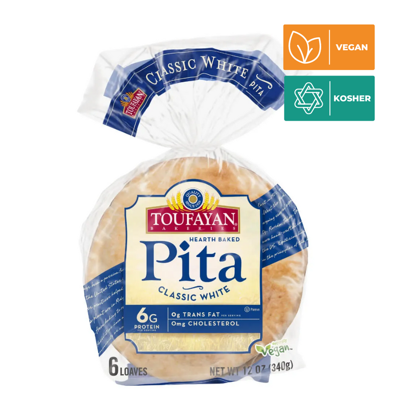 PAN PITA BLANCO TOUFAYAN 12 OZ