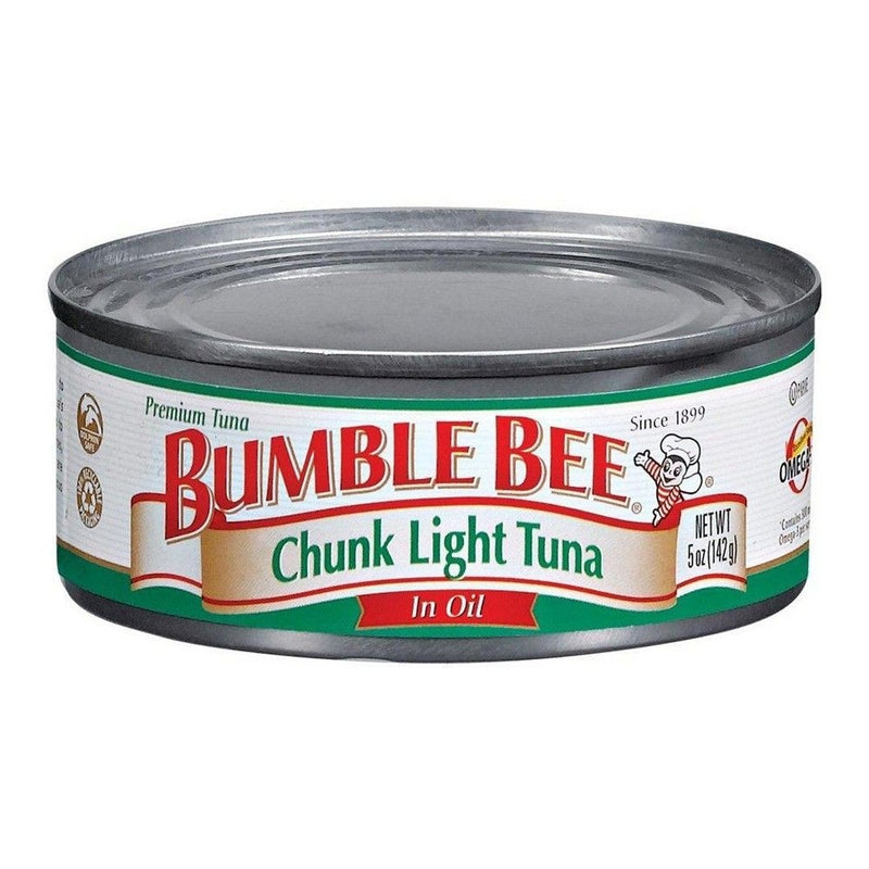 TUNA BUMBLEBEE CHUNK LIGHT IN OIL 5 OZ