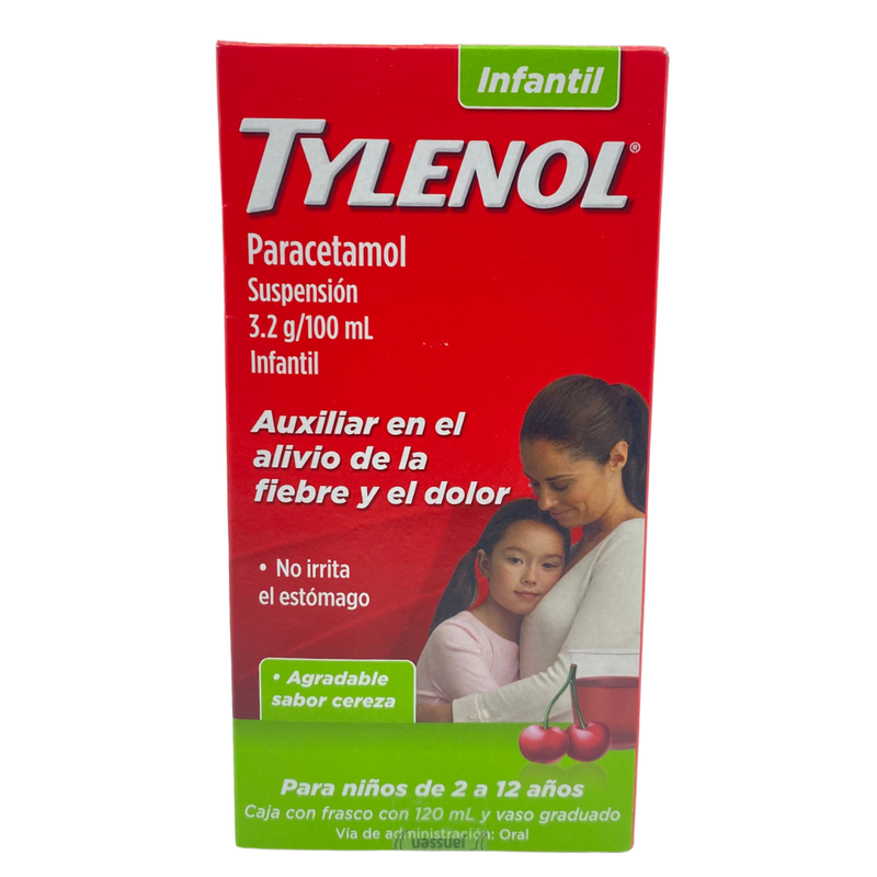 TYLENOL NIÑOS  SUSPENSION ORAL 100 ML