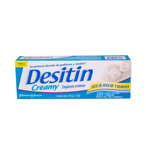 UNGUENTO DESITIN CREMOSO FACIL DE APLICAR Y REMOVER 113 G