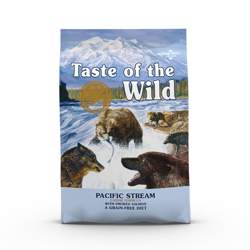 ALIMENTO PARA PERRO PACIFIC STREAM SALMON AHUMADO TASTE OF THE WILD 12.2 KG