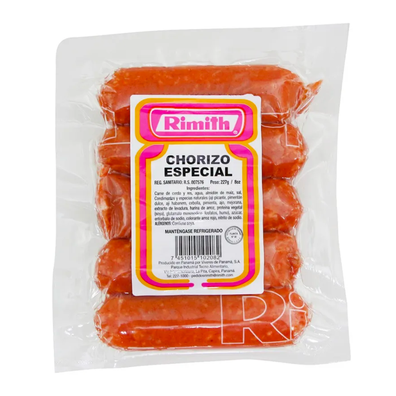 CHORIZO ESPECIAL RIMITH 227 GR