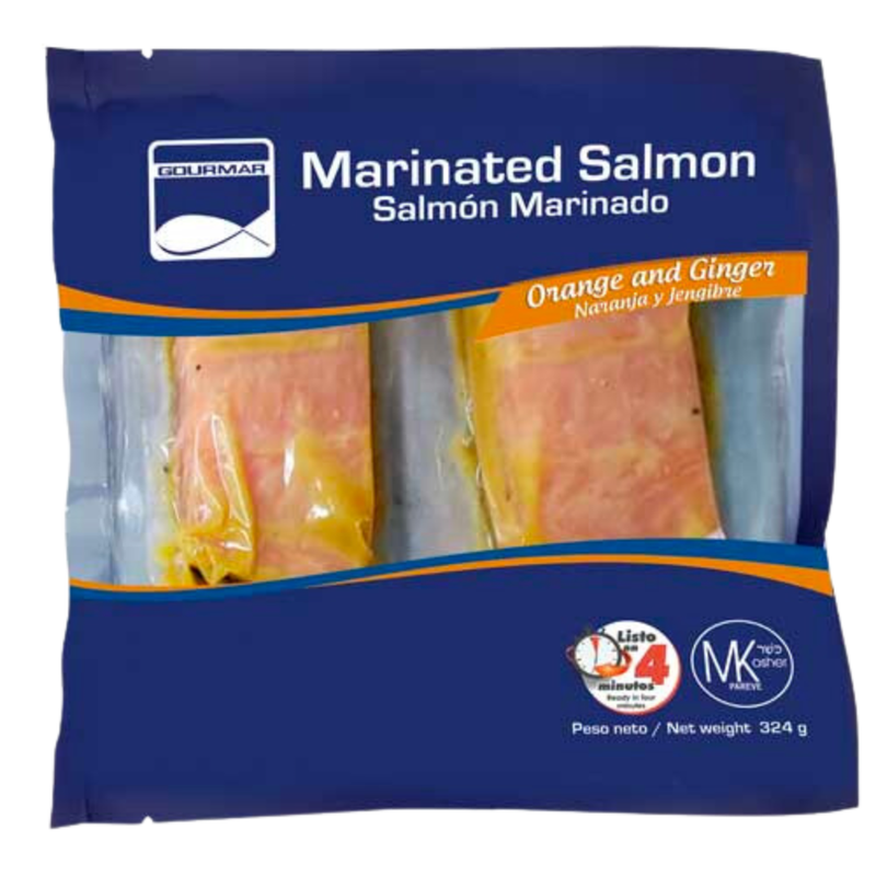 SALMON DUO PACK GOURMAR NARANJA-JENGIBRE 324G