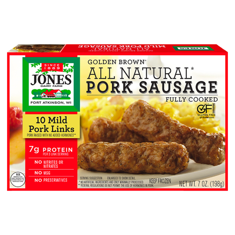 PORK SAUSAGE MILD JD FARMS 198GR