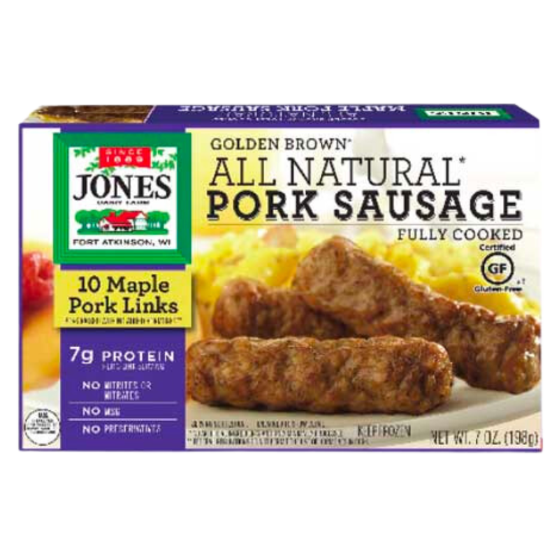 PORK SAUSAGE MILD JD MAPLE 198GR