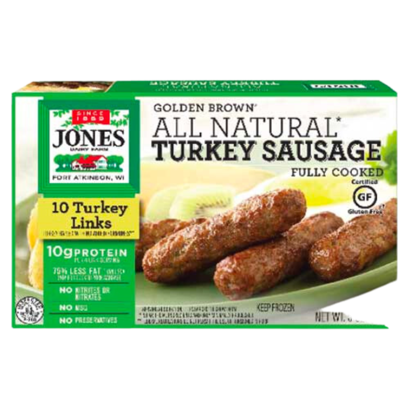 TURKEY LINK SAUSAGE JD FARMS 198 GR