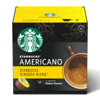 CAFE STARBUCKS BY NESCAFE DOLCE GUSTO AMERICANO VERANDA TUESTE SUAVE 12 CAPSULAS