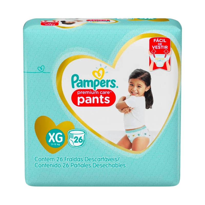 PAÑALES PANTS PC XG PAMPERS - 26 UND