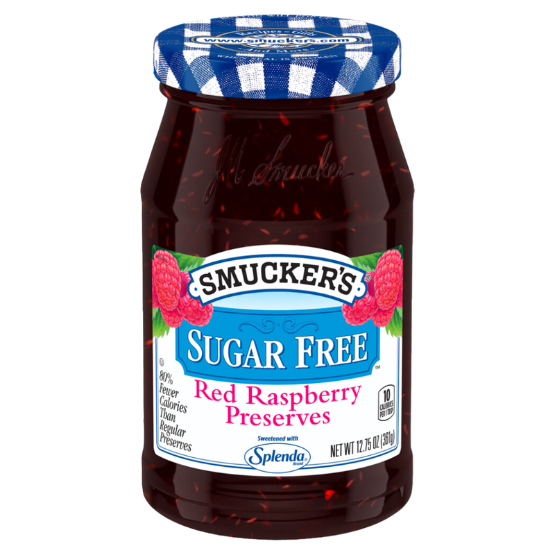 MERMELADA DE RESERVA DE FRAMBUESA ROJA SMUCKERS SUGAR FREE 12 OZ