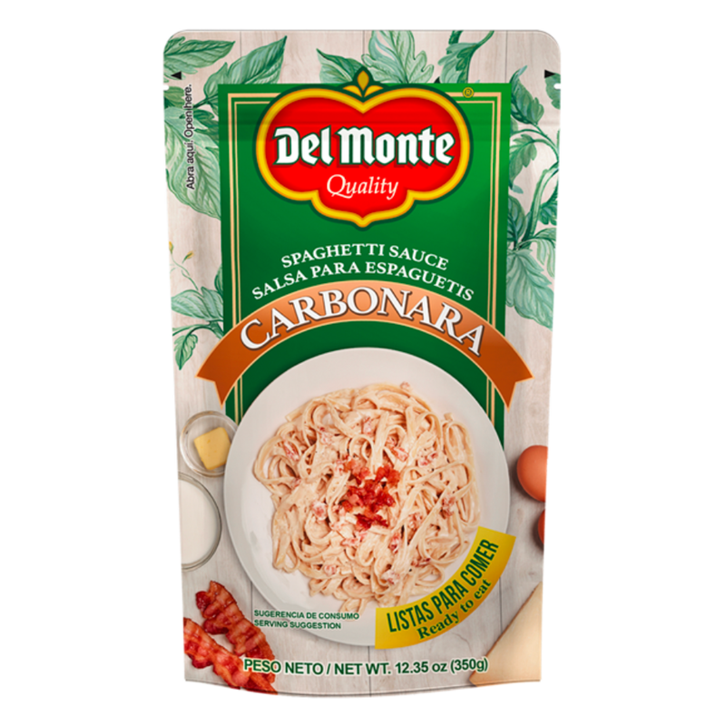 SALSA CARBONARA DEL MONTE 350 GR