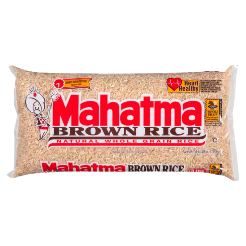 MAHATMA ARROZ INTEGRAL 3LB