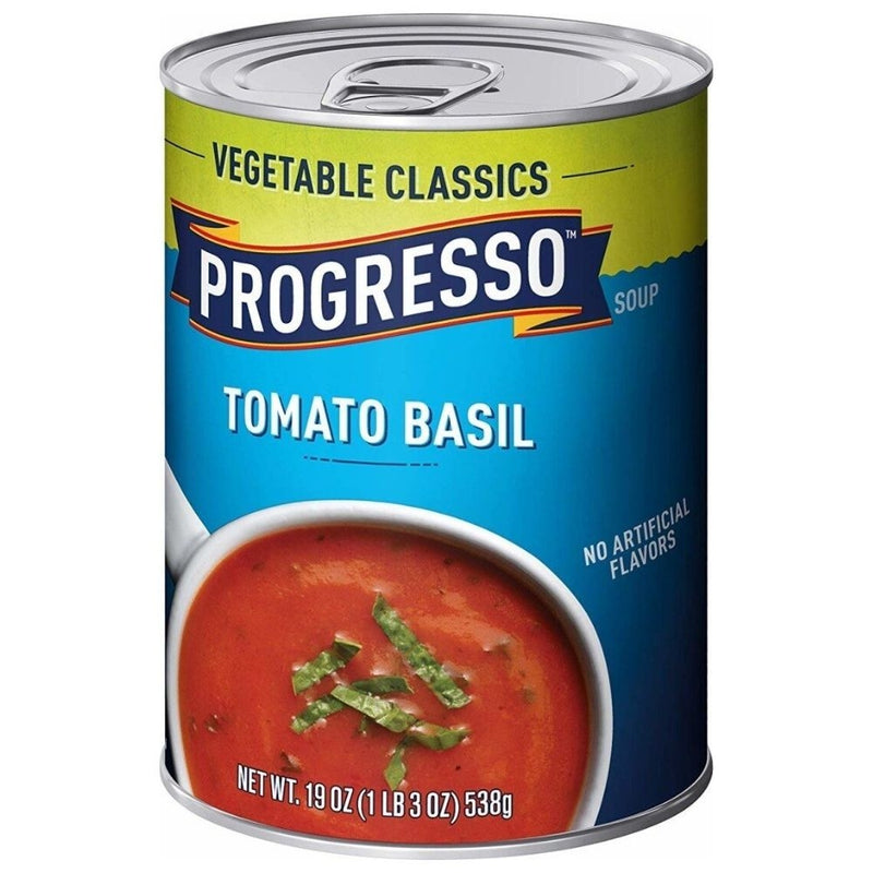 SOPA DE TOMATE BASIL PROGRESSO 19 OZ