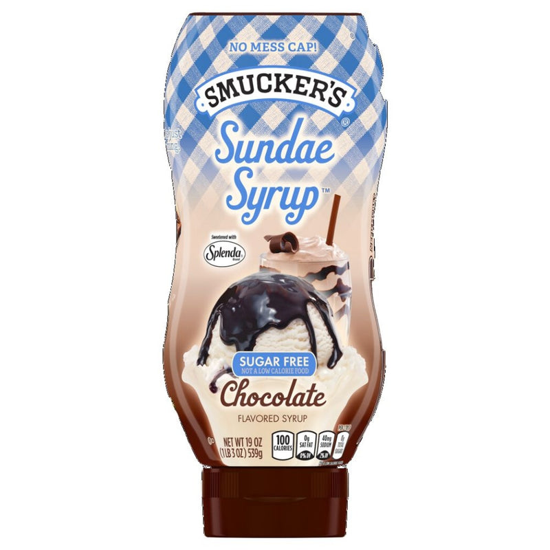 SIROPE DE CHOCOLATE SMUCKERS SUGAR FREE 19 OZ