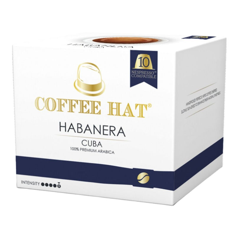 CAFE HABANERA CUBA COFFEE HAT 10 CAPSULAS