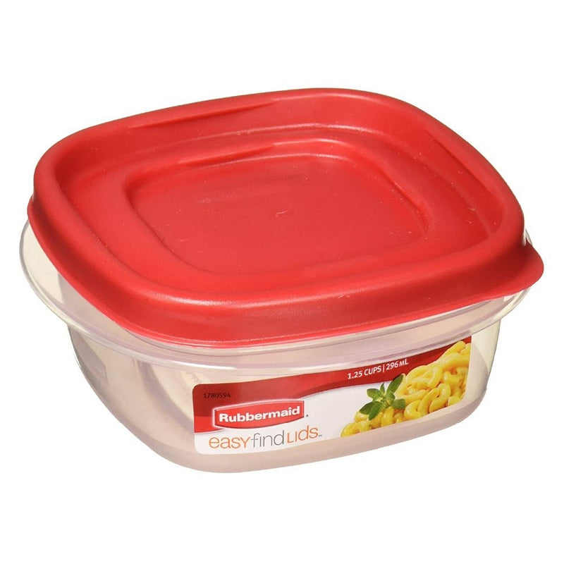 ENVASE DE PLASTICO CUADRADO RUBBERMAID 1 UND