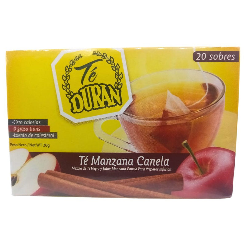 TE MANZANA Y CANELA DURAN 20 SOBRES