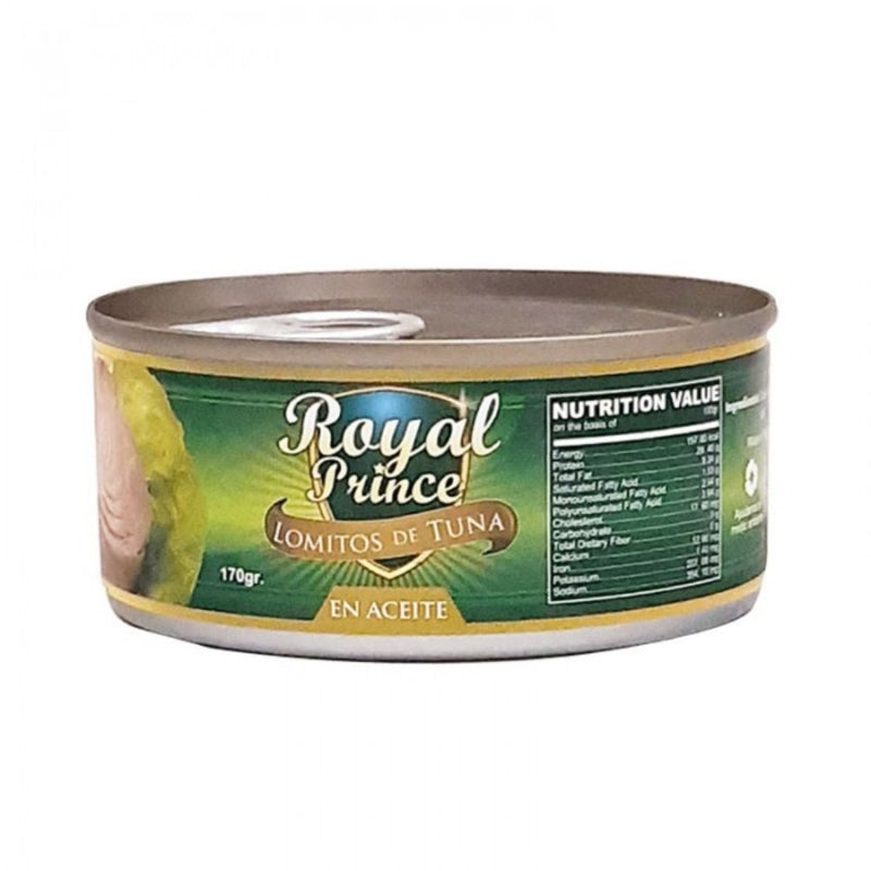 LOMITOS DE TUNA EN ACEITE ROYAL PRINCE 170 GR