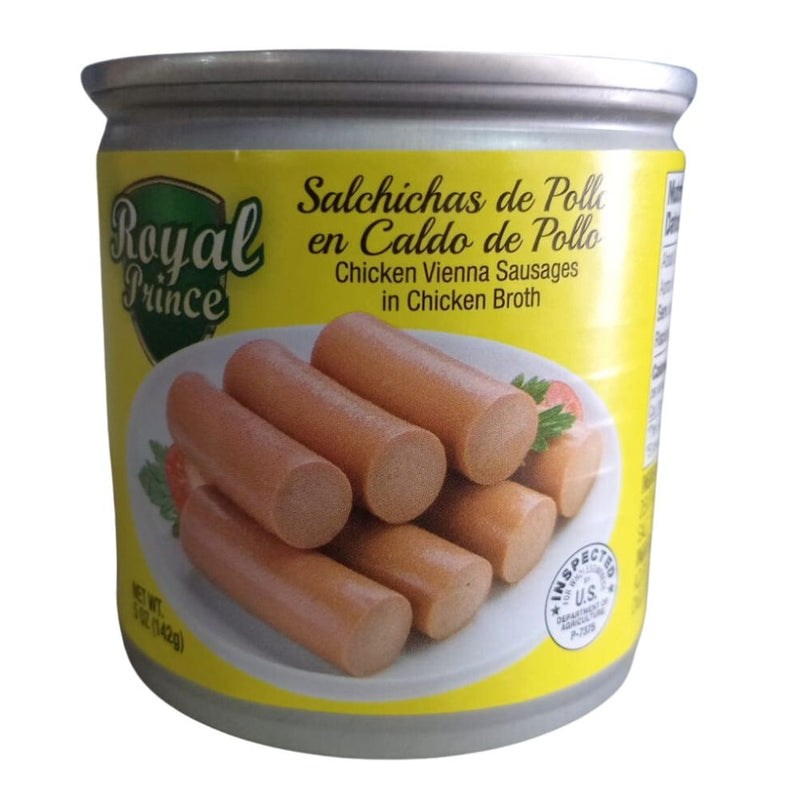 SALCHICHA CHICKEN VIENNA SAUSAGE ROYAL PRINCE 5 OZ