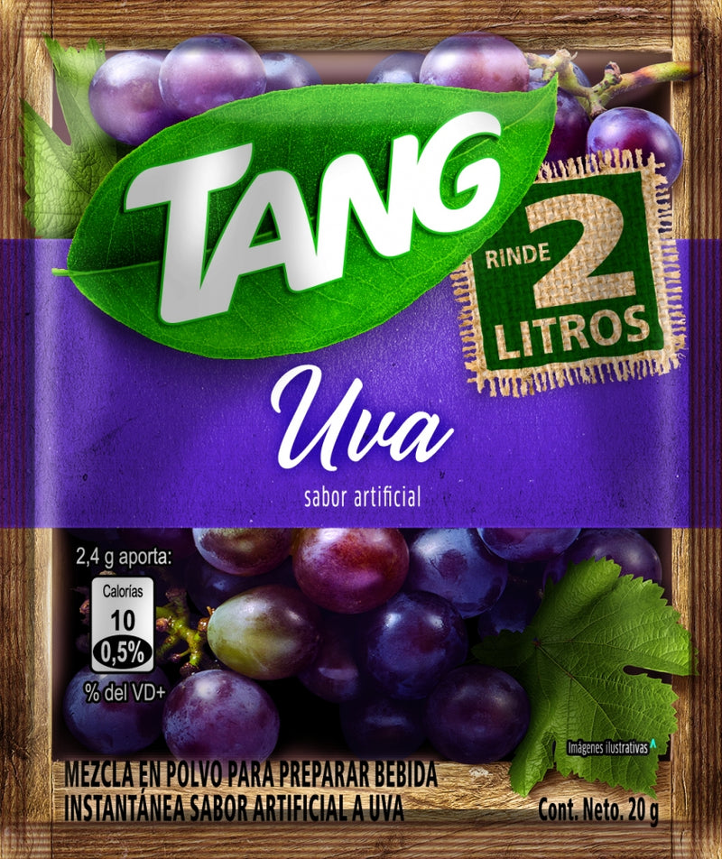 BEBIDA EN POLVO TANG UVA 20 GR