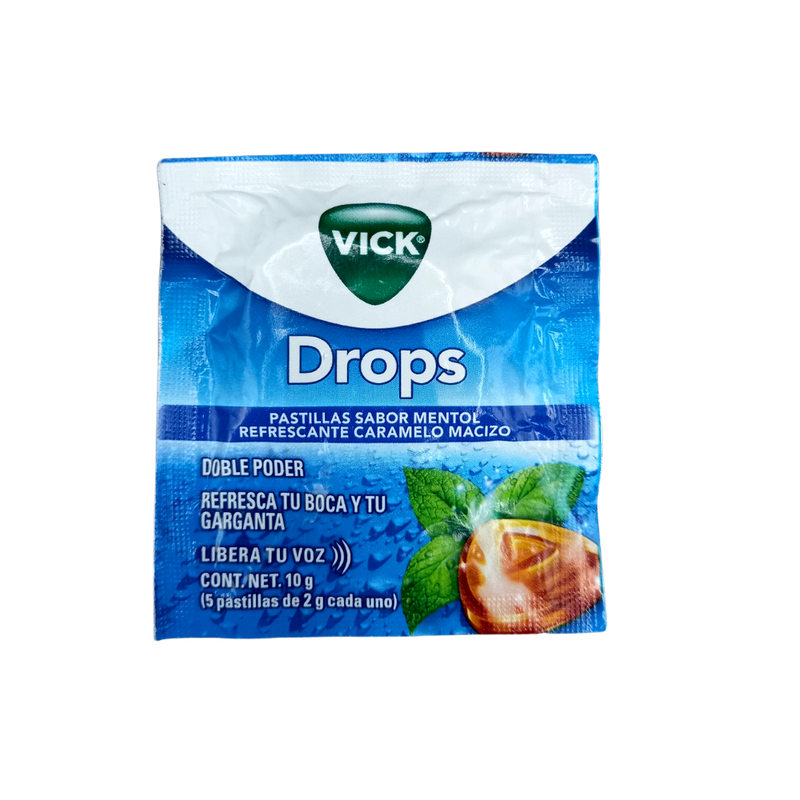 VICK PASTILLAS MENTOL 10 GR