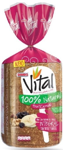 PAN BIMBO VITAL FRUTICEREAL 600 G