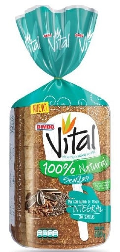 PAN BIMBO VITAL SEMILLAS 600 G