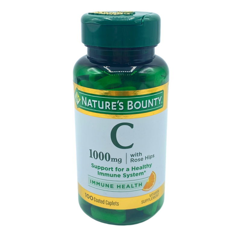 SUPLEMENTO VITAMINA C 100 TABLETAS NATURES BOUNTY 1000 MG