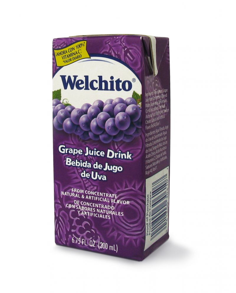 JUGO WELCHITO GRAPE 200 ML