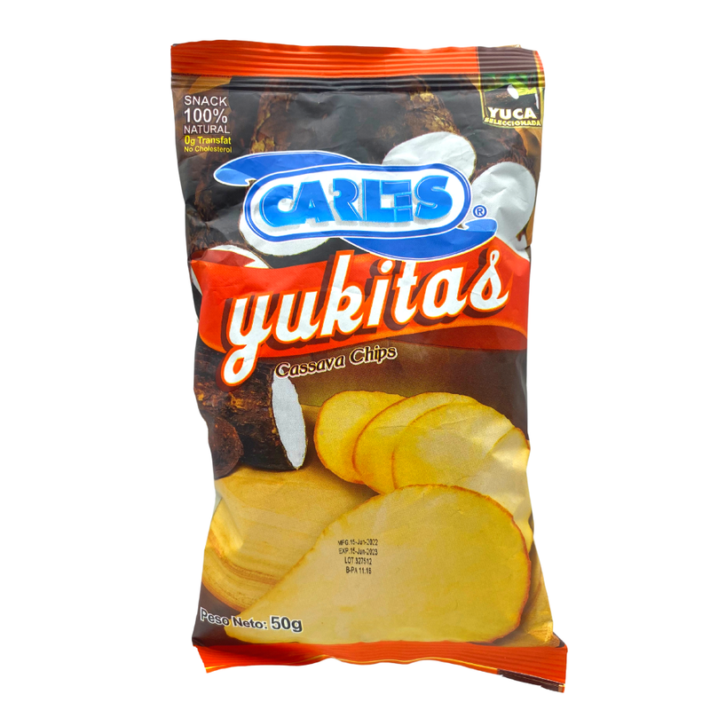 YUQUITAS CON SAL CARLES  50 GR