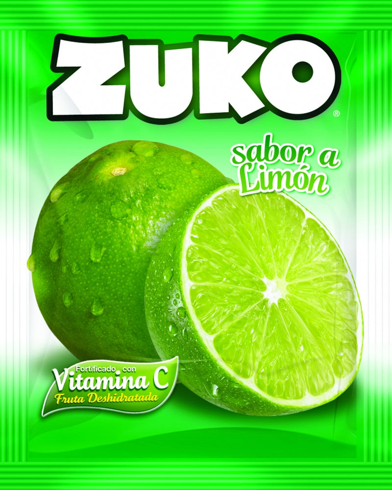 BEBIDA EN POLVO ZUKO LIMON 25GR