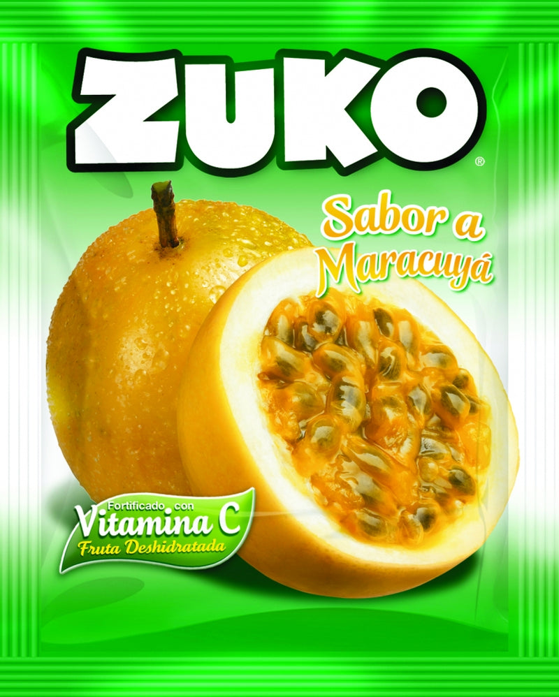 BEBIDA EN POLVO ZUKO MARACUYA 25 GR